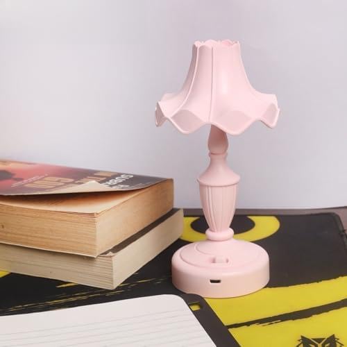 IZZHAAR Classic Table Lamp for Bedside, Elegant nightstand lamp for Retro Vibe with Romantic Warm Glow LED, Cozy and Relaxing atmosphare, Vintage Décor, Perfect Gifts for Family & Friends-image-25