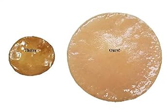 Extra Large Kombucha SCOBY With 12 Ounces - 1.5 Cups of Starter Tea Live Culture Basic Starter Kit Makes 1 Gallon
