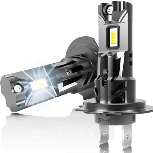 OUSHI H7 Lampe 20000LM, 500% Helligkeit 12V 6000K Xenon Weiß Glühbirne Abblendlicht…