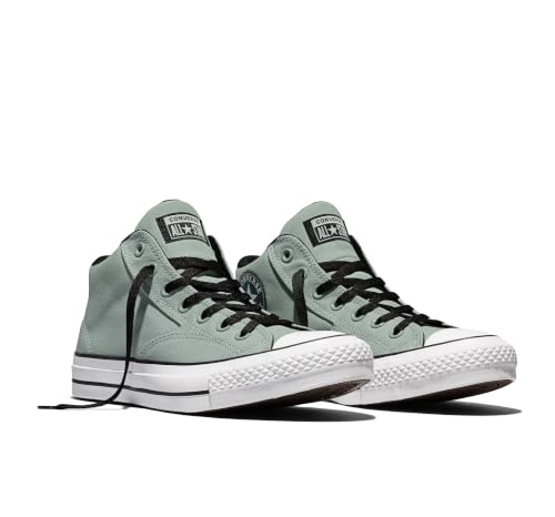 Image of Converse, Unisex, Chuck Taylor All Star Malden Street Mid Top Sneakers, Pavemint /Black /White, Men's 14, Women's 16 Medium