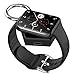 FitTurn Magnetic Charger Adapter for Oneplus Watch 2 Watch,Type-C and Micro Two Interfaces,Portable Travel Wireless Cordless Charging Dock with Quick Keychain for Oneplus Watch 2 Watch (Black*White)
