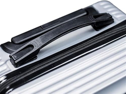 20" Hard Shell Travel Suitcase with 360° Double Spinner Wheels, Lightweight ABS Material, Telescoping Handle, Combination Lock, Carry-On Luggage4