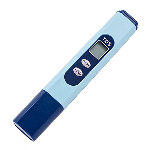 MP power @ TDS Digital de mano Medidor de Conductividad EC 0 a 9990 ppm para Pruebas de Calidad de Agua Bebida Alberca Filtrar Acuario