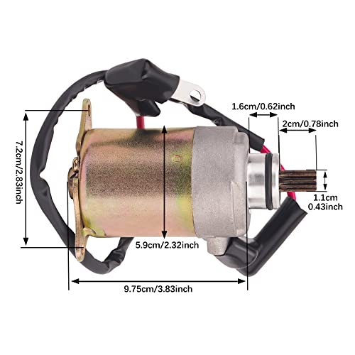 Motor de Arranque Road Passion para GY6 125CC 150CC ATV Scooter Moped Quad 4 Ruedas Taotao Baja miniatura 2