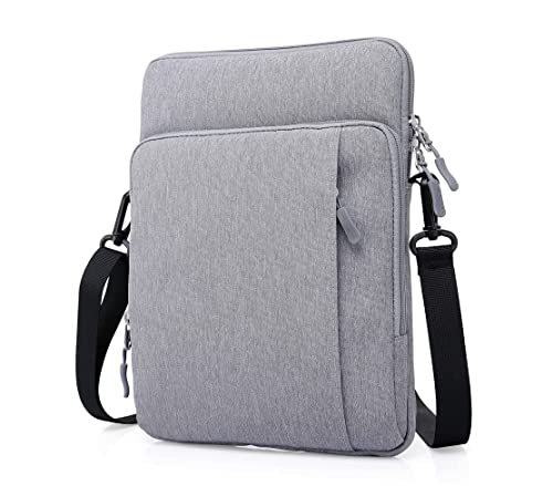 Image of SWOOK 13 inch Laptop Sleeve Case 13.3 Compatible with New MacBook Air M1 A2337 A2179 A1932 2018-2021| MacBook Pro A2338 M1 A2251 A2289 A2159 A1989 A1706 A1708|XPS Surface Pro ThinkPad Envy Swift 3 - Grey