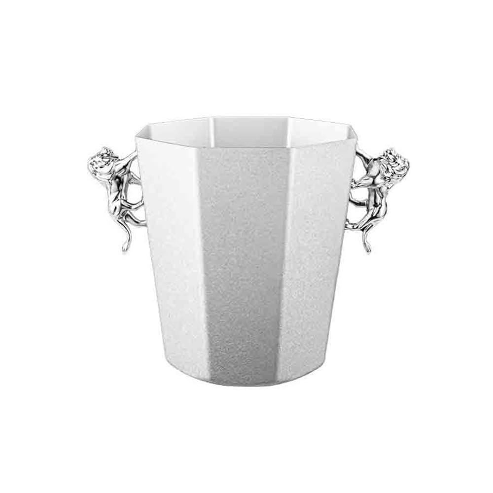 Seau à glace Yeti Bucket argenté pour éviter les boissons tièdes en fête
