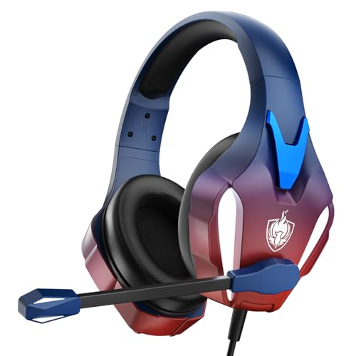 YOTMS 【正規品】ゲーミングヘッドセット 有線 ヘッドホン マイク付き スイッチ対応 ps4ヘッドセット ps5ヘッドセット switch ヘッドホン 3.5mm switch 高精度 マイク付きヘッドホン へっどせっと LEDライト コントローラーミュート 軽量 ゲーム用 スイッチ対応 Xbox One PC用