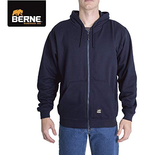 Berne Men's Heritage Thermal-Lined Full-Zip Hooded Sweatshirt3