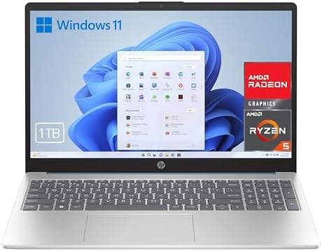 HP 15-fc0147ns - Ordenador portátil de 15.6" FHD (AMD Ryzen 5-752...