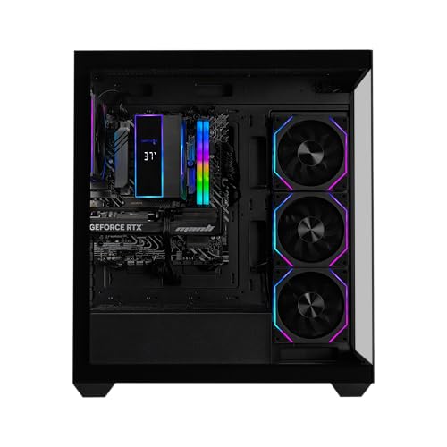 TechTroniX Gaming Bundle – TTX-ECO BLACK - RTX 5060 || i5-14400F || H610 + WiFi-Bluetooth || 16GB DDR4 || 1TB M.2