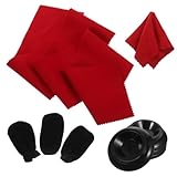 ibasenice ピアノ保護 軽量カバー付き ピアノ用ペダルカバー キャスターカップ 清掃用クロス点 フローリング保護 ノイズ軽減 耐久性向上