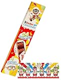Kit Carnevale 2026 Barrettona Mezzo Metro con 24 Barrette + Figure Cave di Cioccolato Fini...