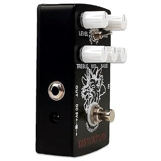 OUSIKA Pédale d’effet de Distorsion True Bypass Accessoires de Guitare électrique Pédale d’effet de Guitare Tuner - Les Beatles, Paul McCartney, John Lennon, RIngo Starr, George Harrison OUSIKA Pédale d'effet de Distorsion True Bypass Accessoires de Guitare électrique Pédale d'effet de Guitare Tuner – Image 4