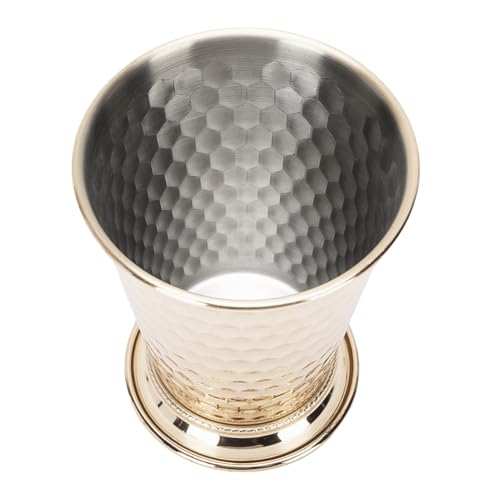 Fdit 304 Stainless Steel Julep Cup, 400ml Metal Drinking Cup for Horse Racing Party Bar Home Restaurant, Beautiful and Refined, Small and Easy to Transport (Type 2)