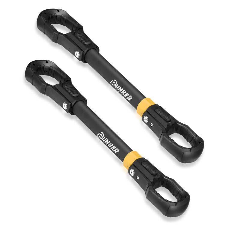 BUNKER INDUST 2 PCS Bike Bar Adapter for Bike Rack, Bicycle Bike Top Tube Crossbar Adapter- 70 LBS...