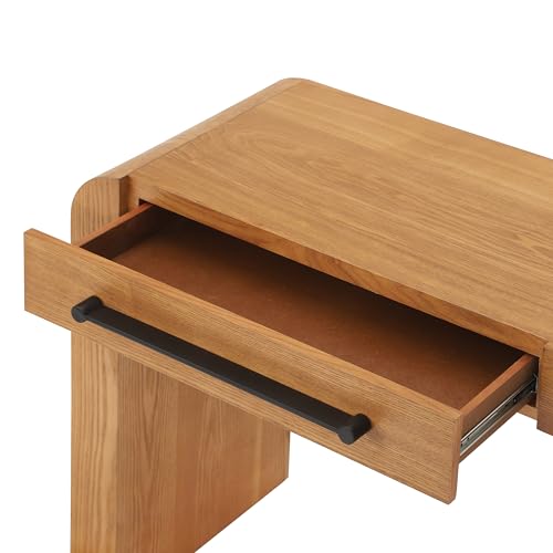 Christopher Knight Home Rulor Modern Console Table with Drawers, Wooden Narrow Console Table with Storage, Minimalist Narrow Entryway Table for Hallway, Behind The Couch, Living Room, Natural by Christopher Knight Home - Image 6
