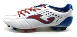  Joma Fit-100 Botas Fútbol para Césped Artificial (46 EU, Blanco)