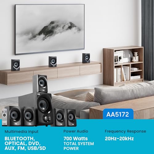 image for Acoustic Audio by Goldwood Acoustic Audio AA5172 700W Bluetooth Home T