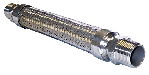 Flexible Metal Hose, 1 in, 18 Length