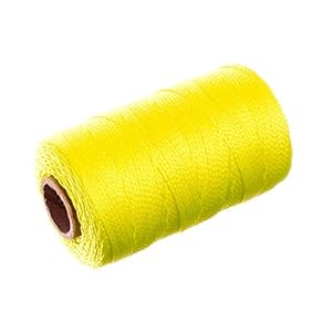 Paracord Planet BSTY0500 Maurerschnur Gelb 150m