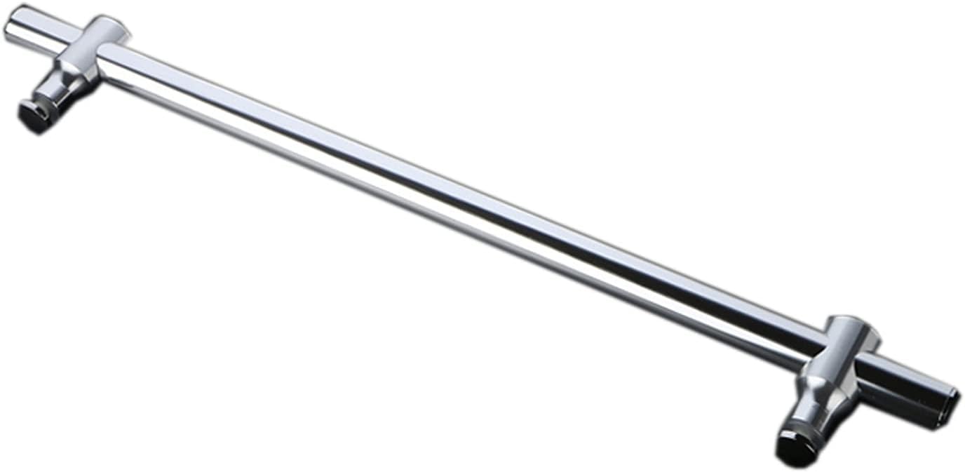 Push and Pull Shower Glass Door Handle -Adjustable Hole Distance, Replacement Bathroom Sliding Door Knobs Grab Bar (Size : 350MM)