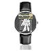 Unisex Business Casual Megatron Haynes Manual Tran-Sformers Relojes Reloj de Cuero de Cuarzo