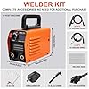 Siasky Mini Welding Machine, Upgraded Welder Machine 110V, Portable Stick Welder MMA-250A, IGBT Inverter Welder with Hot Start, Arc Force, Anti-Stick (20 welding rods) #1