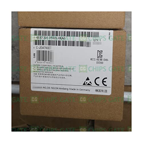 One New 6ES7231-7PD22-0XA0 Input Module 6ES72317PD220XA0