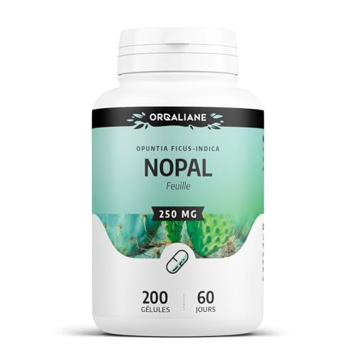 Nopal 250 mg - 200 gélules - Orgaliane
