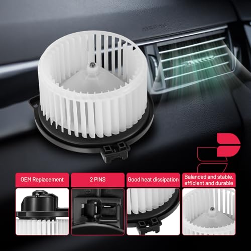 Image of BDFHYK AC Heater Blower Motor Fan 700058 Compatible with Toyota 2000-2005 Celica, 2001-2003 RAV4, Compatible with Scion 2005-2009 tC,HVAC Blower Motor Assembly Replacement for BM00174C 87103-20160
