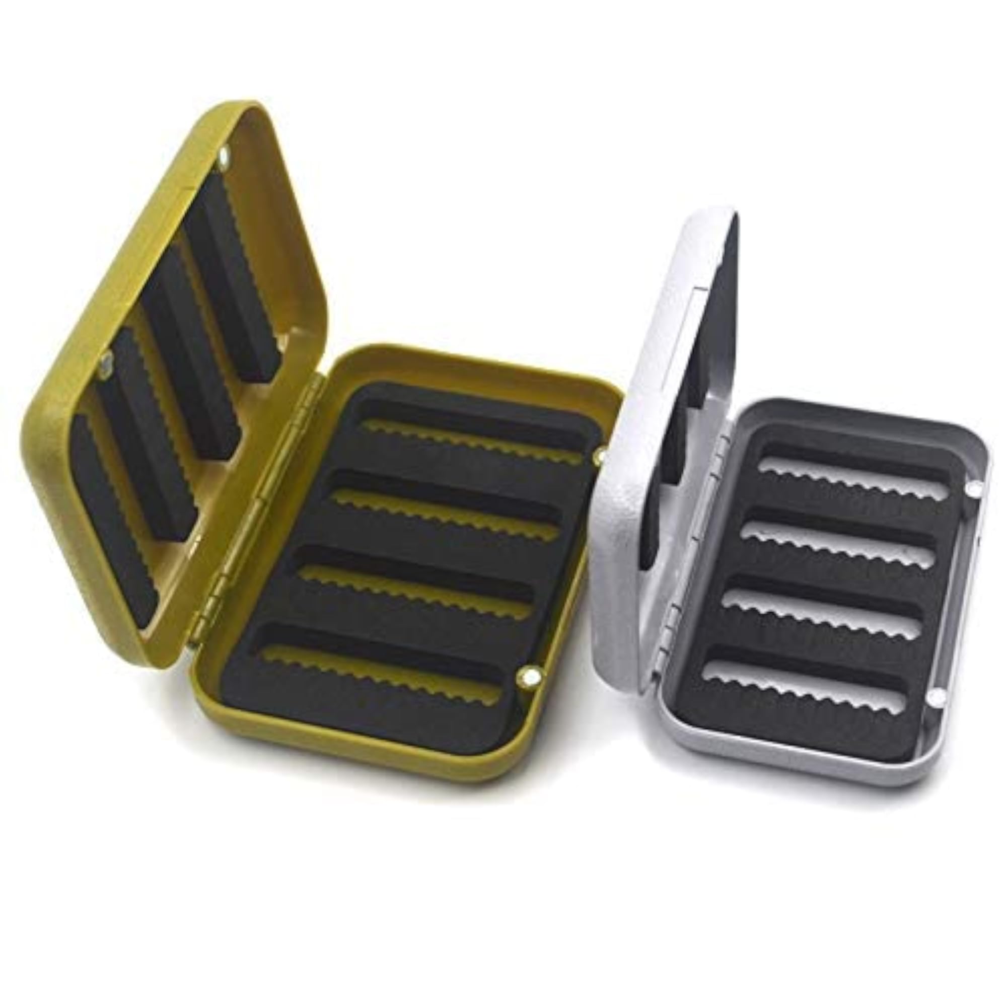ABS Foam Fly Fishing Flies Box, Random Color