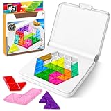 Geometrisches Legespiel, IQ Puzzle, Denkspiele, Knobelspiele, Steckpuzzle