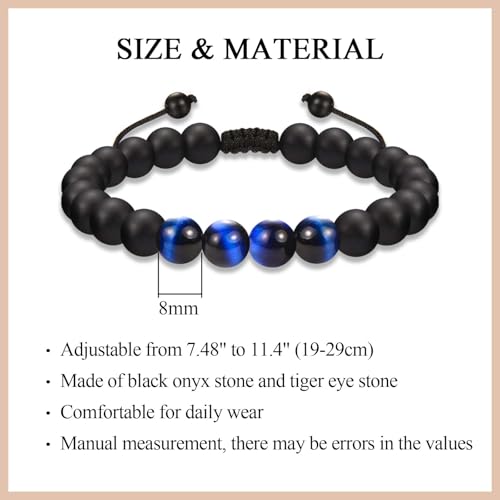 13th 16th 18th 21st 30th 40th 50th 60th Birthday Gifts for Boys Men Him, 11-21 30-60 Year Old Boy Male Man Birthday Gifts Birthday Bracelet for Son Brother Grandson Nephew Dad Husband Friend Boyfriend4