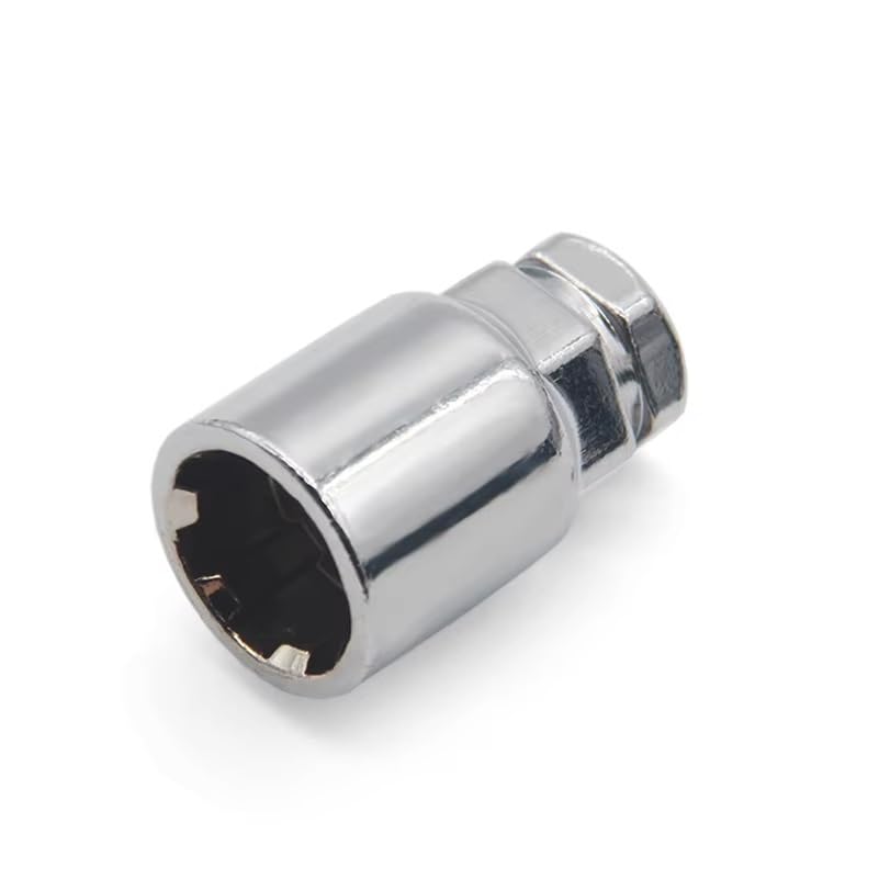 Pernos rueda Mitsubishi M12x1.5 y juego de tornillos de seguridad antirrobo para coche 6