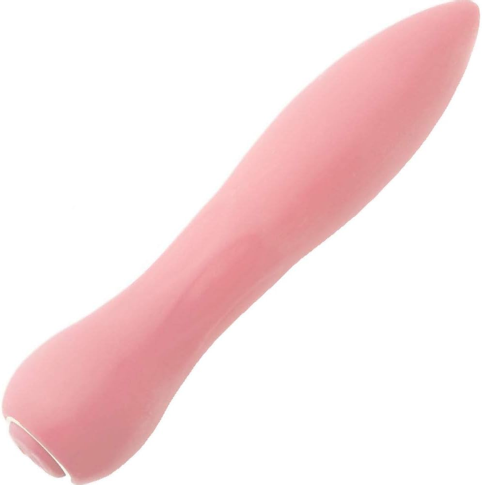 Novel Creations NU Sensuelle Bobbii Flexible Silicone 69 Function USB Rechargeable Waterproof Bullet Massager, Pink