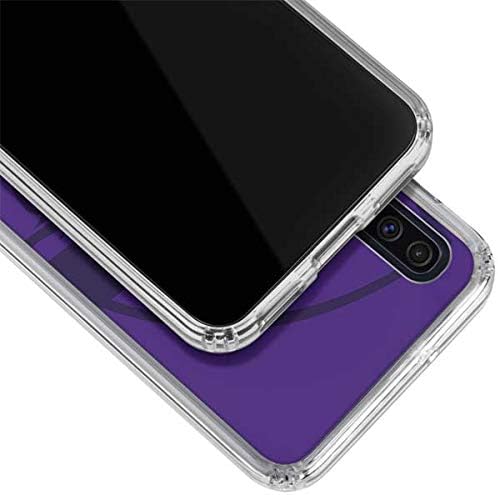 Skinit Clear Phone Case Compatible with Galaxy A50 - Officially Licensed NFL Minnesota Vikings Double Vision Design