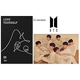 Tarjeta fotográfica BTS de doble cara: la tarjeta BTS tiene fotos BTS en ambos lados.