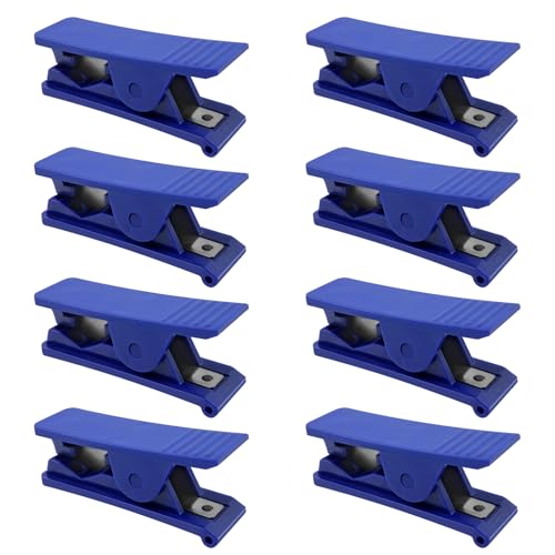 LYDODOKA 8 Pcs Tubing Cutter, Plastic Pipe Cutter With Carbide Blade, Accurate Hose Tube Cutting Tool, Cut Up To 3/4 Inch OD-for Drip Irrigation Tubing Nylon Pu Pvc Tube and Hose