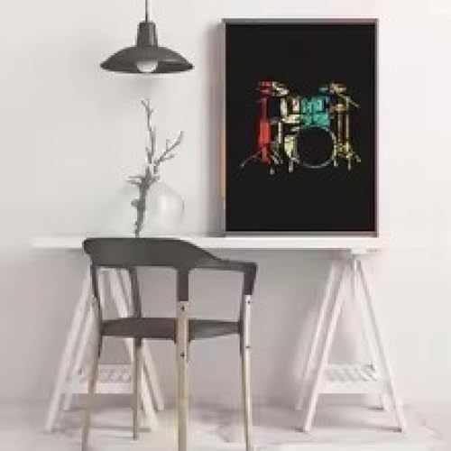 Impressions sur toile piano et violon pour décoration murale de bar jazz
