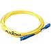 Axiom LCLCSS9Y-3M-AX LC-LC Singlemode Simplex OS2 9/125 Fiber Optic Cable - 3m - Yellow - Network Cable - LC Single-Mode (M) to LC Single-Mode (M) - 3 m - Fiber Optic - 9/125 Micron - OS2