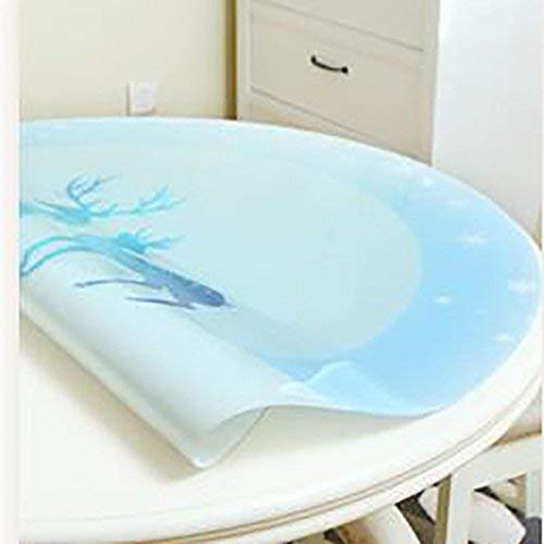 Nappe de Restaurant PVC Haute Densité Tapis Table Basse Ronde