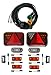 Produktbild MelTruck® LED Anhängerbeleuchtung SET LED Rückleuchten 13 poig. Kabelsatz 7m Leuchten Set