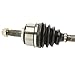 TRQ Front CV Axle Shaft Assembly Set Driver & Passenger Side Compatible with 2006-2015 Honda Civic