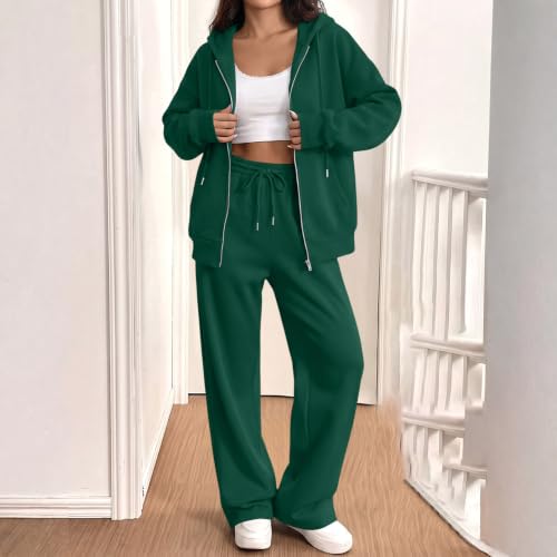 Tracksuits for Women Set Hooded Sweatshirts Joggers Pants Track Suits - image 2