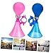 Mipcase 2pcs Bugle Air Horn Manual Squeeze Handlebar Horn Bike Accessories for Standard Mountain and Road