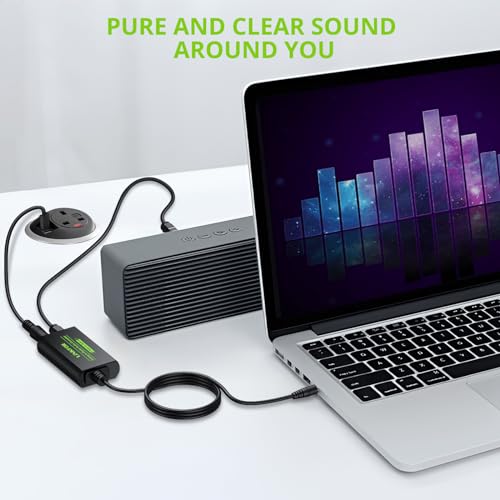 LiNKFOR 3.5mm to Optical Converter - Analog to Digital Audio Converter with Optical Cable for HDTV Projector PC to Soundbar - Image 6