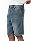 LuminBlaze Baggy Jeans Shorts Herren Loose Fit Vintage Weite Beinform Jorts Y2K Streetwear Hip Hop Casual Denim Shorts