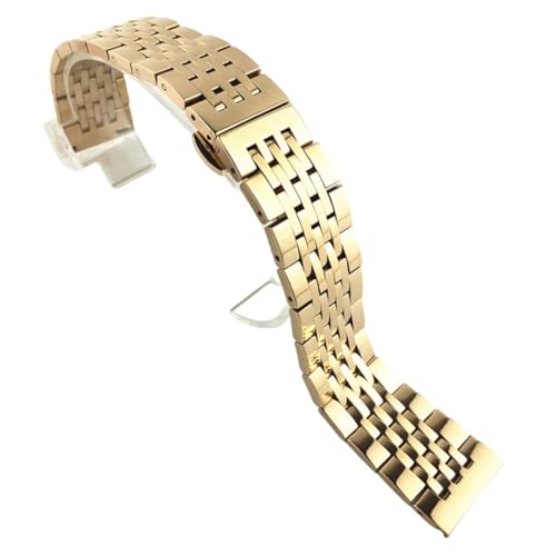 Bracelet montre Tissot T41 en acier solide résistant pour remplacer le cuir