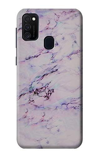 Coque Samsung M21 rose marbre housse protection souple antichoc