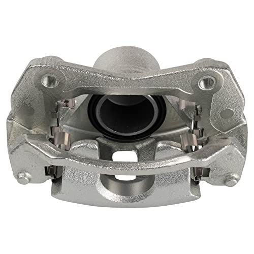 Image of TRQ Front Left Brake Caliper w /Bracket Drivers Side | For 2009-2012 Hyundai Elantra 2010-2013 Kia Forte Forte Koup
